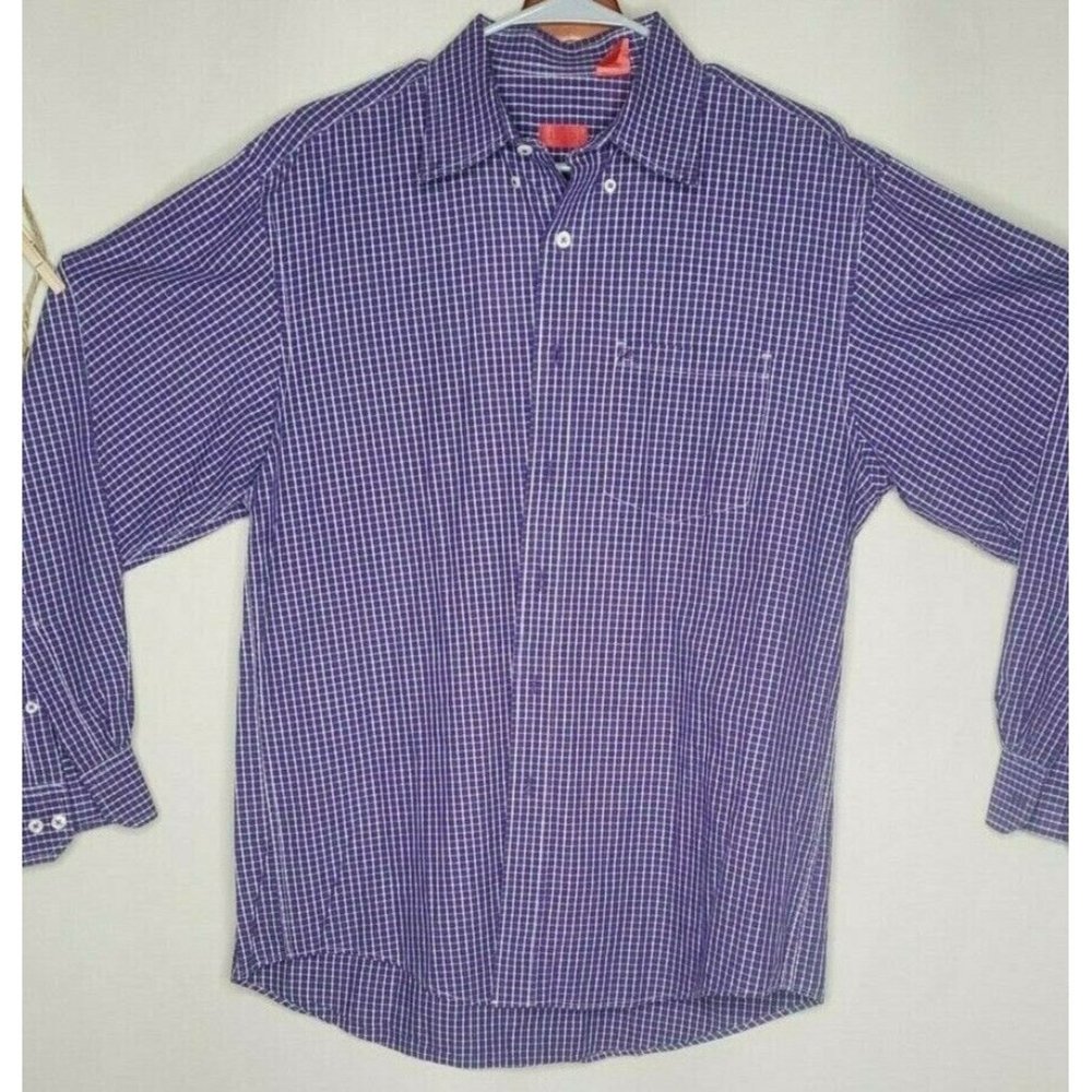 Izod Men's Cotton Dress Shirt size L